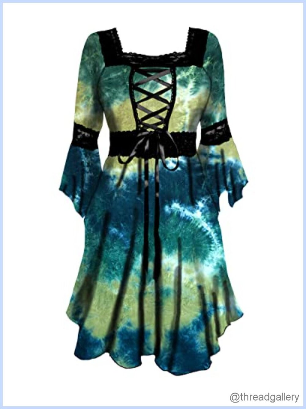 Renaissance Corset Dress Victorian Gothic A-Line Cosplay Costume